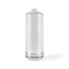 Custom Logo Printed Frost Surface Glass Bottle with Thick Base Round Shape and Pump Sprayer Seal for Packaging