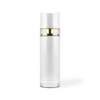 Custom Logo White Glass Bottle Cosmetic Lotion Bottle Set Luxury Jar Face Cream Glass Pump Bottle Skincare Packaging
