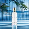 Luxury 200ml Round Glass Bottle with Pump Sprayer and Glass Dropper for Personal Care Screen Printed Serum Packaging for Cars