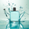 Factory Direct Sale Perfume Bottle 50Ml Custom Luxury Perfume Bottle With Box Capacity 100ml Variants Frost Surface Handling