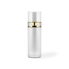 Custom Logo White Glass Bottle Cosmetic Lotion Bottle Set Luxury Jar Face Cream Glass Pump Bottle Skincare Packaging