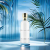 Luxury 200ml Round Glass Bottle with Pump Sprayer and Glass Dropper for Personal Care Screen Printed Serum Packaging for Cars