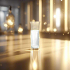 7.5ml Luxury Empty Glass Perfume Fancy Attar Oil Bottle Roll on Fancy Crystal Attar Perfume Bottles With Gold Aluminium Sprayer