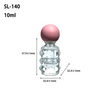 Special Shapes Cosmetic Packaging Bottle 5ml 7ml 8ml 10ml 12ml 15ml Small clear Glass Essential Oils Perfume Bottle